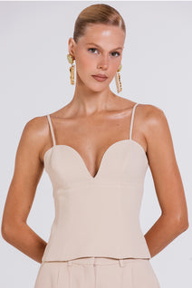 Top Carina - Latte
