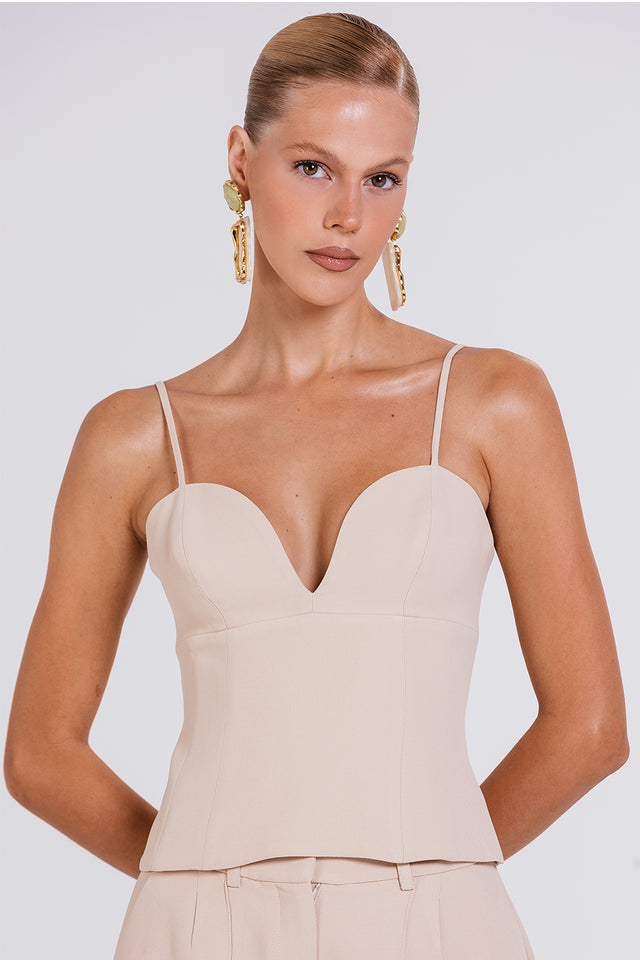 Top Carina - Latte