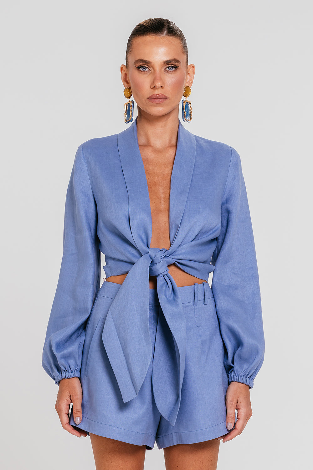 Camisa Marilda - Blues