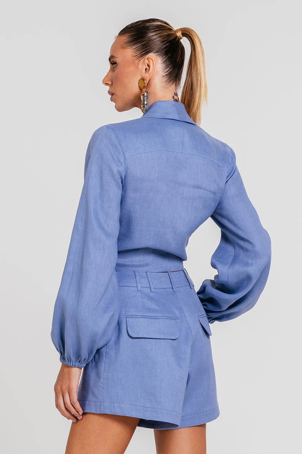 Camisa Marilda - Blues