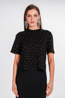 T-shirt Giuliana - Preto