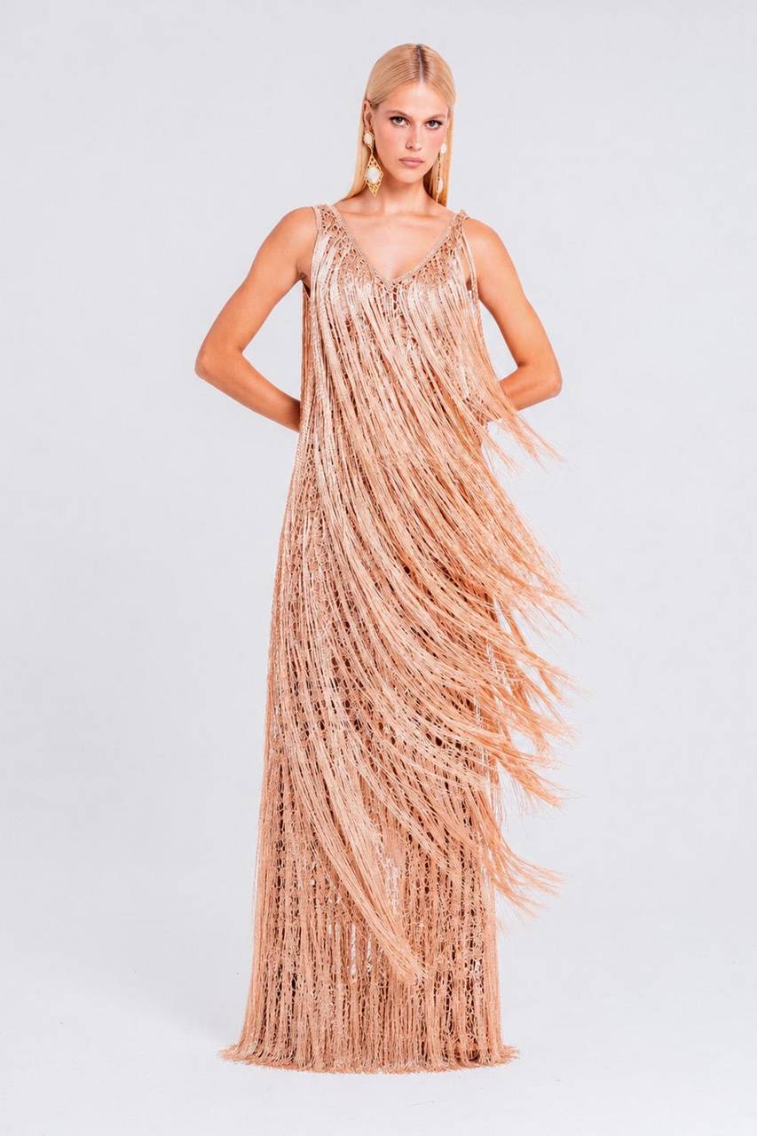 Vestido Haven - Gold