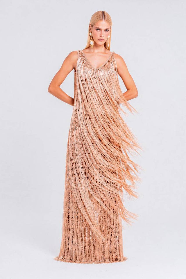 Vestido Haven - Gold