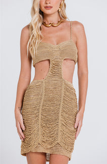 Vestido Lia - Gold