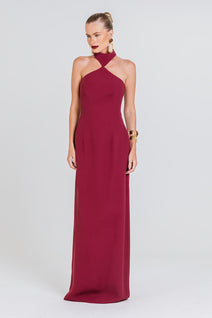 Vestido Deliane - Cabernet