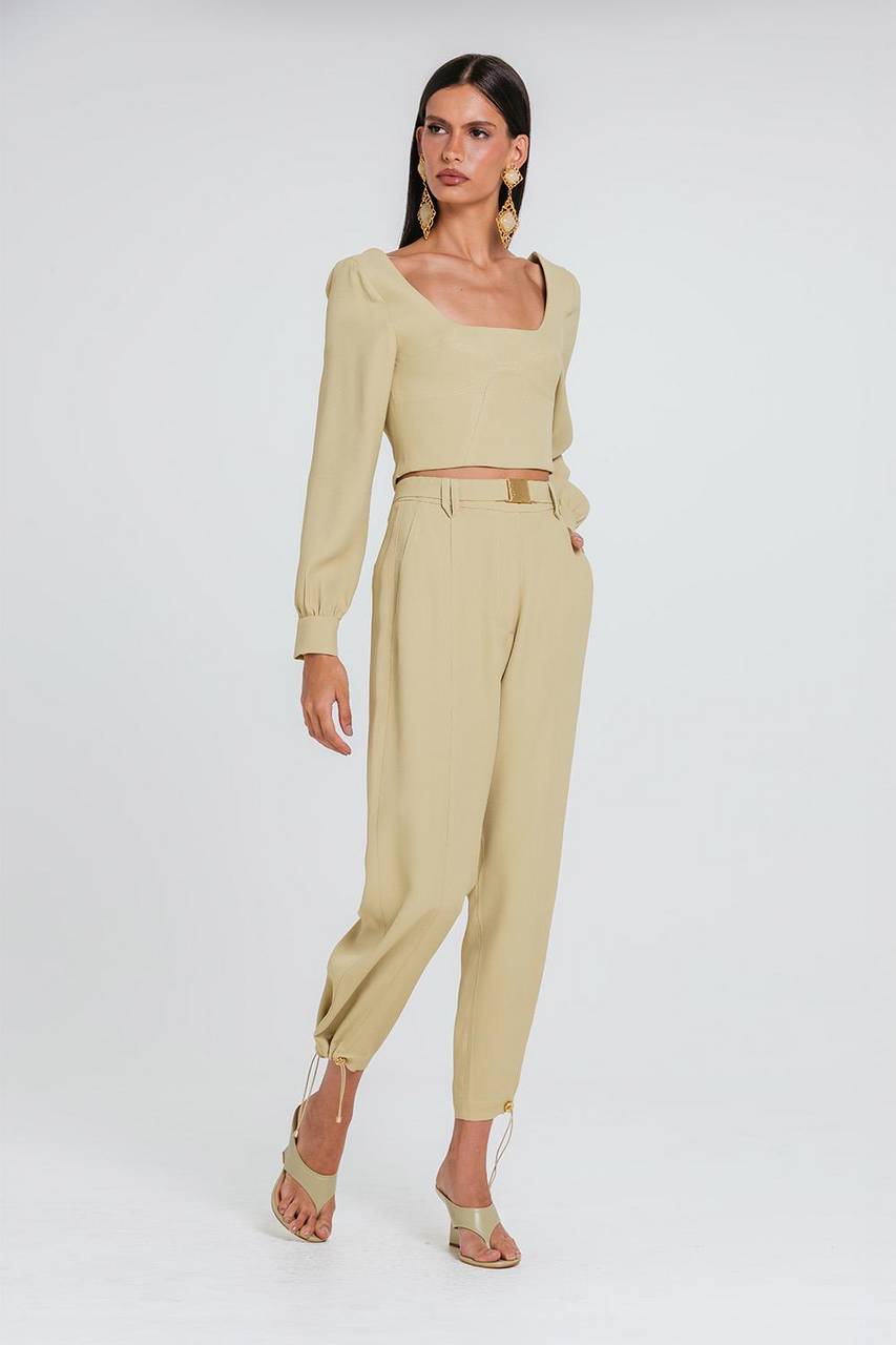 Blusa Beatrice - Sepia