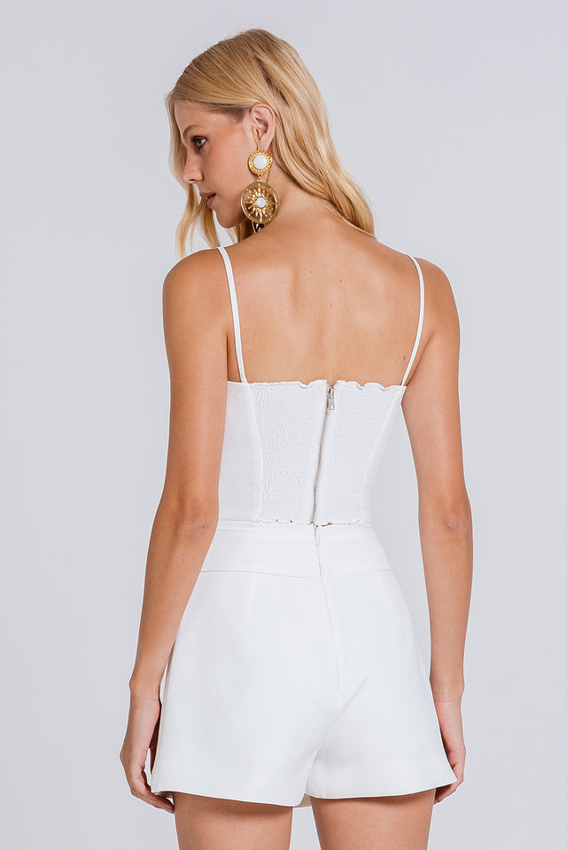 Short Saia Alba - Off White