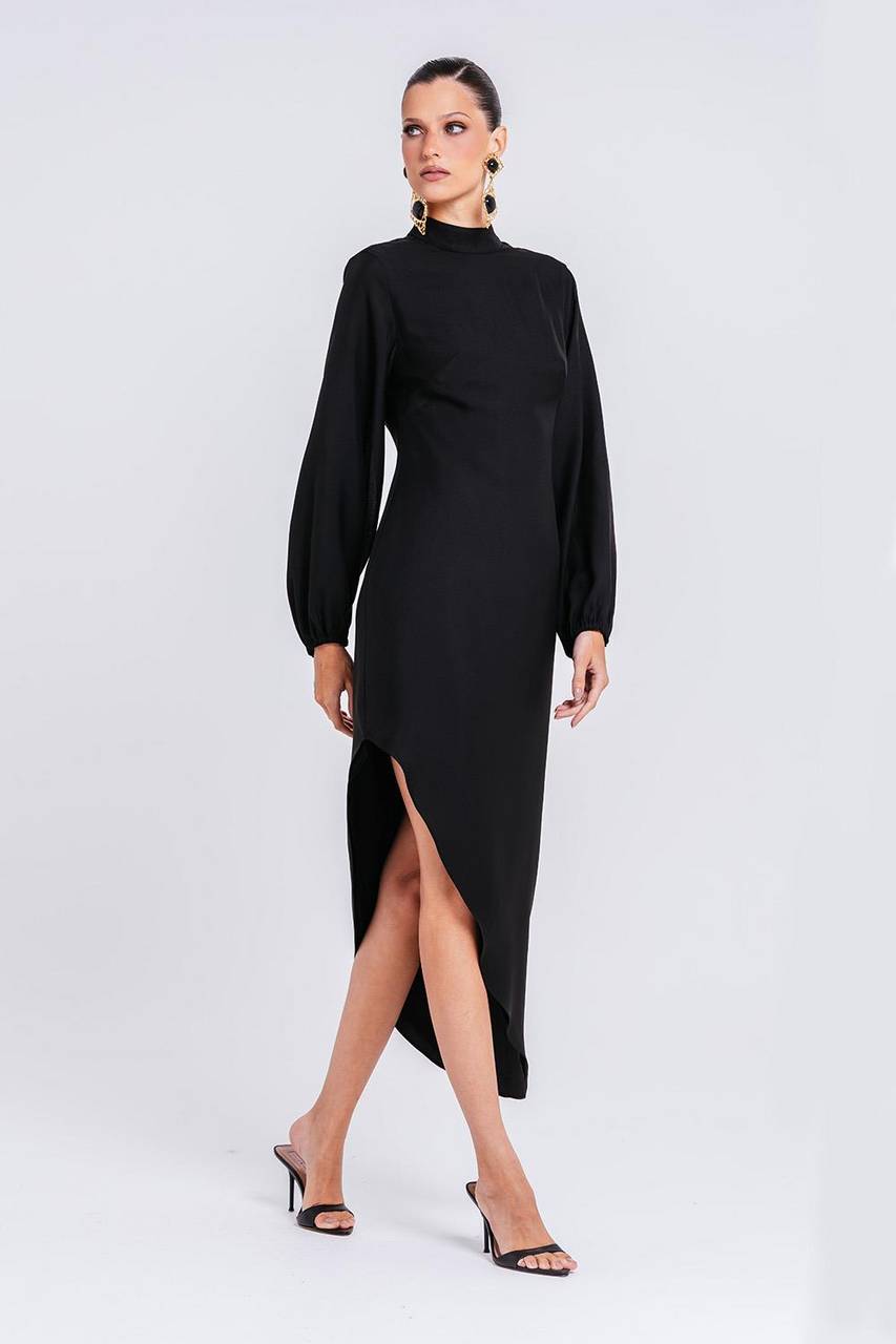 Vestido Celina - Preto