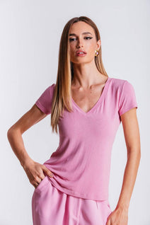 T-shirt Classic Gola V - Quartzo