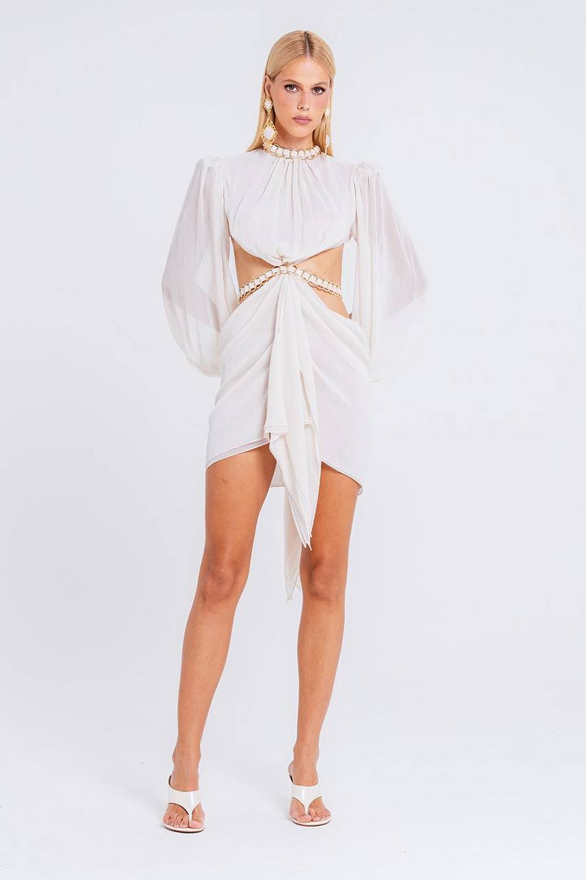 Vestido Venus - Areia