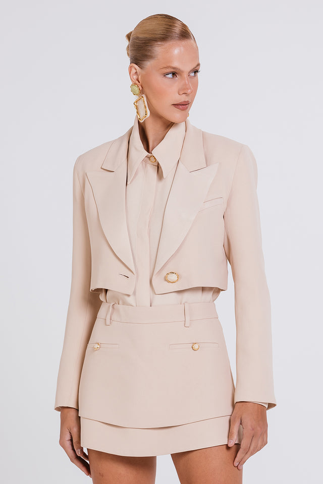 Short Saia Cora - Latte