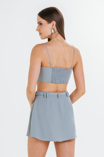 Short Saia Isabeli - Sage