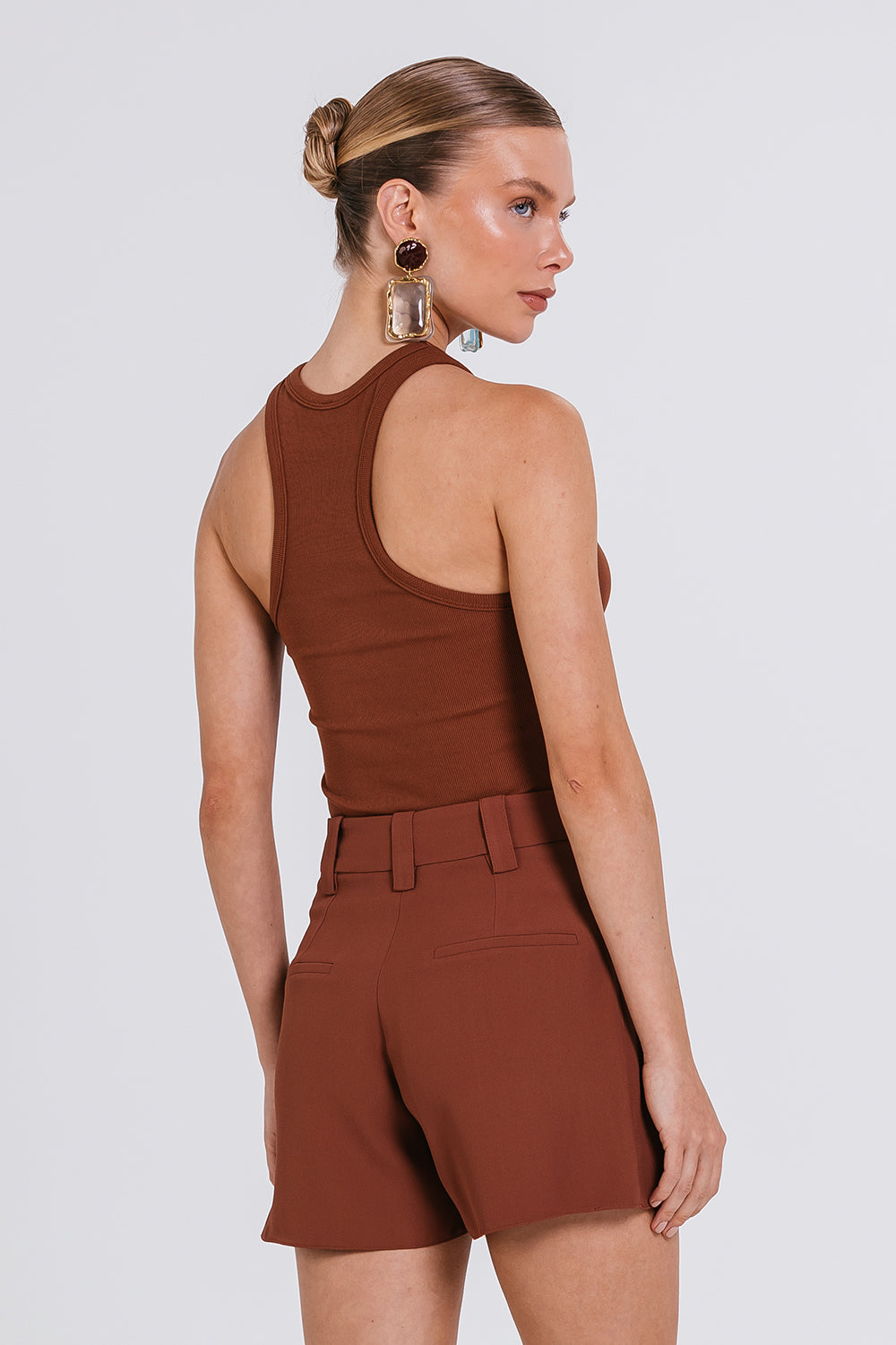 Short Saia Mile - Chocolate