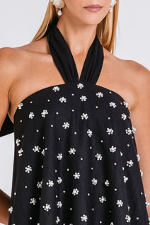 Vestido Solares - Preto