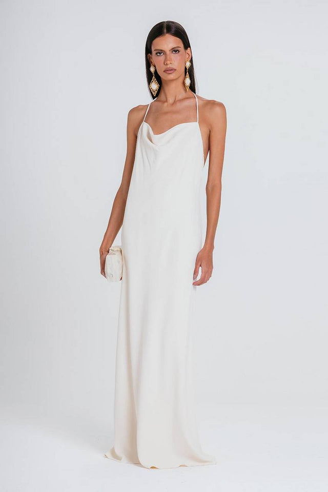 Vestido Glenda - Marfim