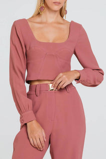 Blusa Beatrice - Malva