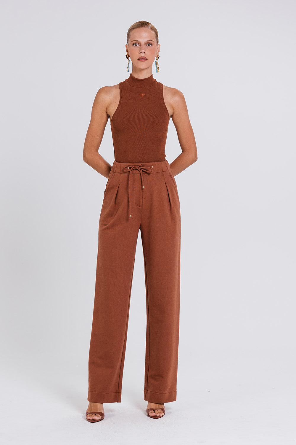 Calça Talita - Chocolate