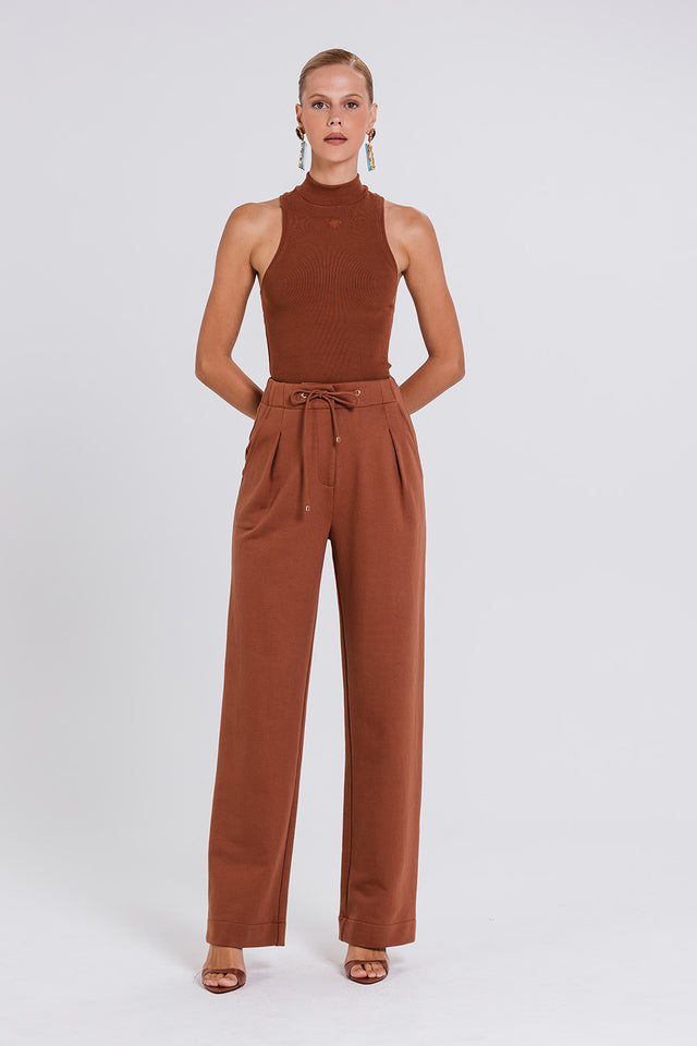 Calça Talita - Chocolate