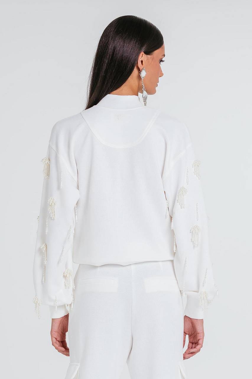 Moletom Nikita - Off White