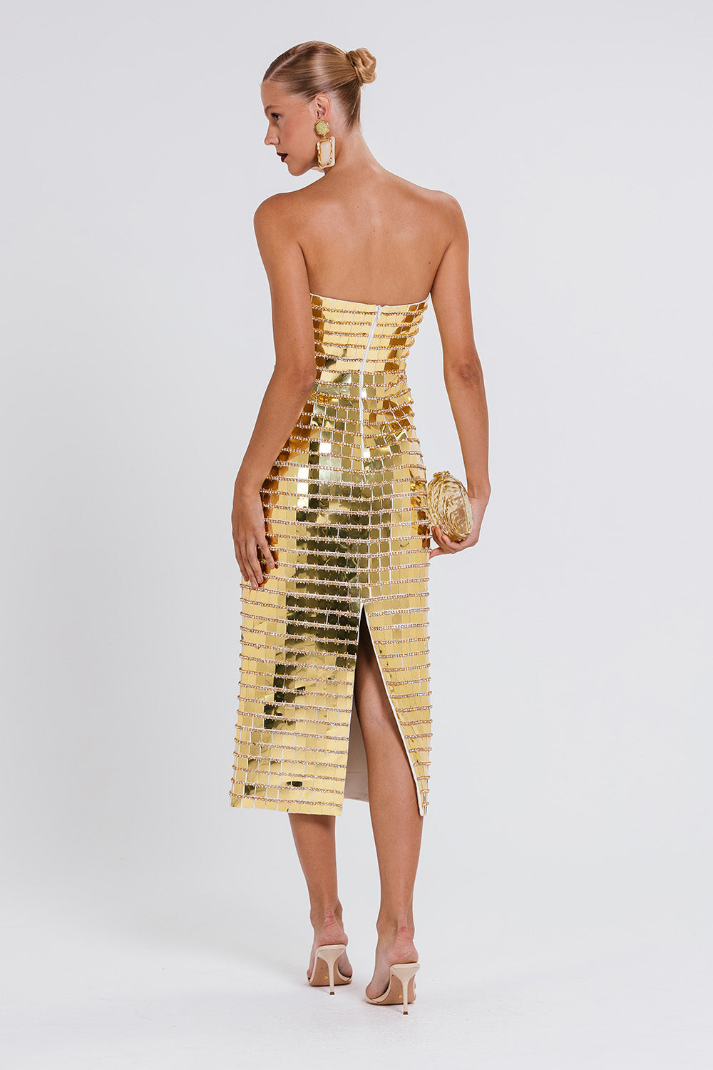 Vestido Nilo - Gold