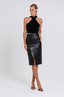 Saia Claire - Preto