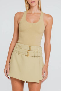 Short Saia Cali - Sepia