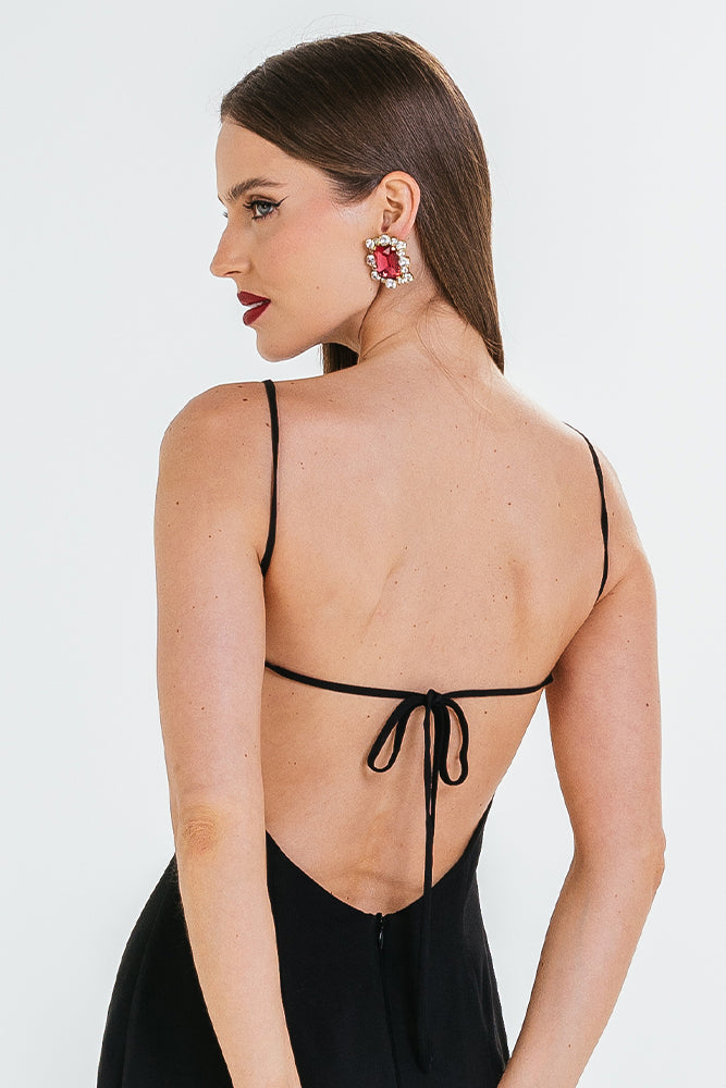 Vestido Leia - Preto