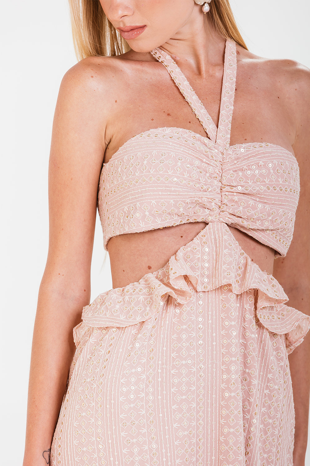 Vestido Ione - Peach