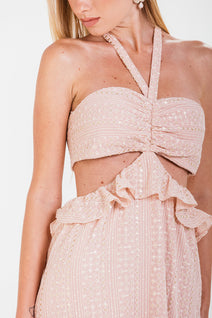 Vestido Ione - Peach