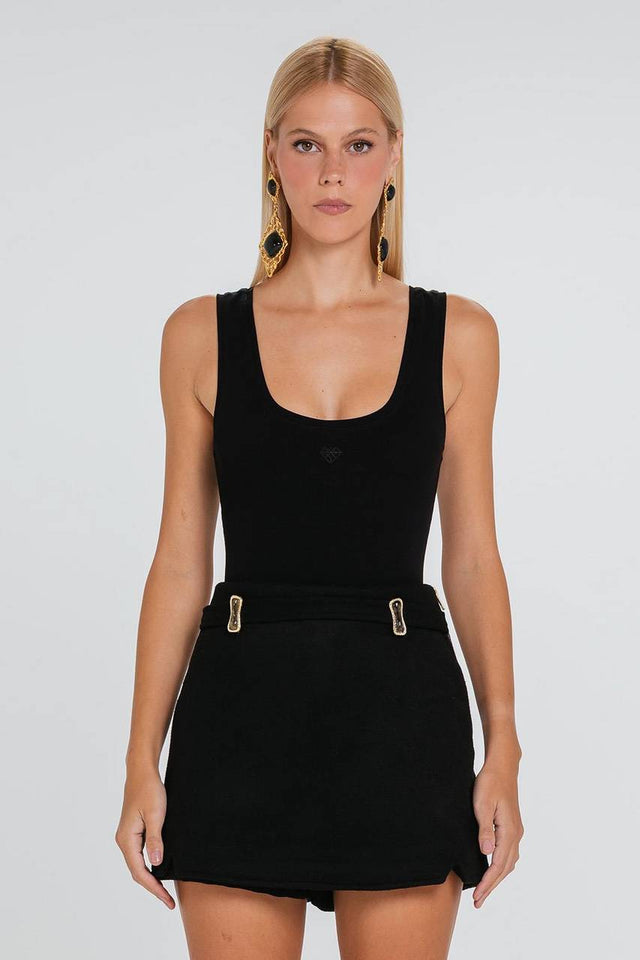 Short Saia Leia - Preto