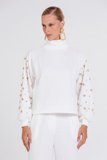 Moletom Bruna - Off White