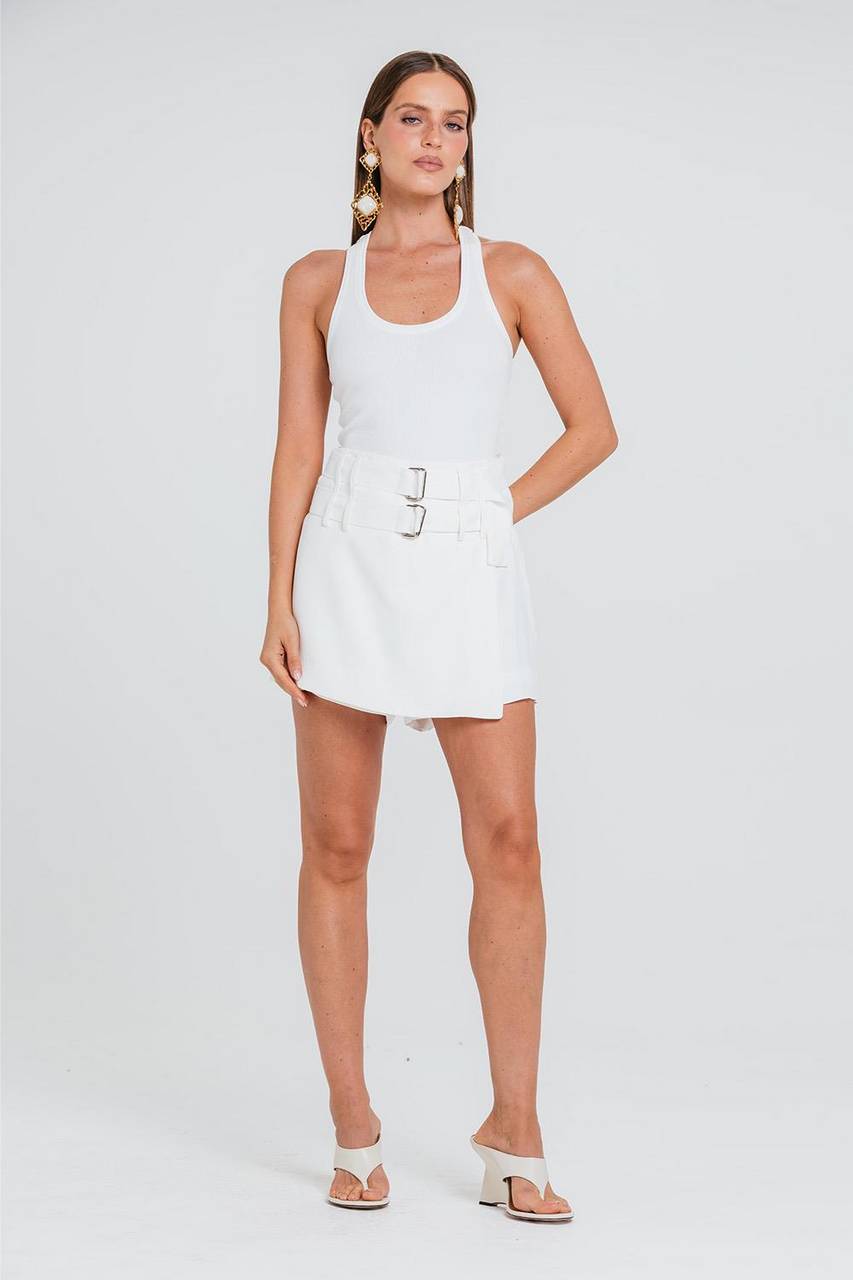 Short Saia Cali - Off White