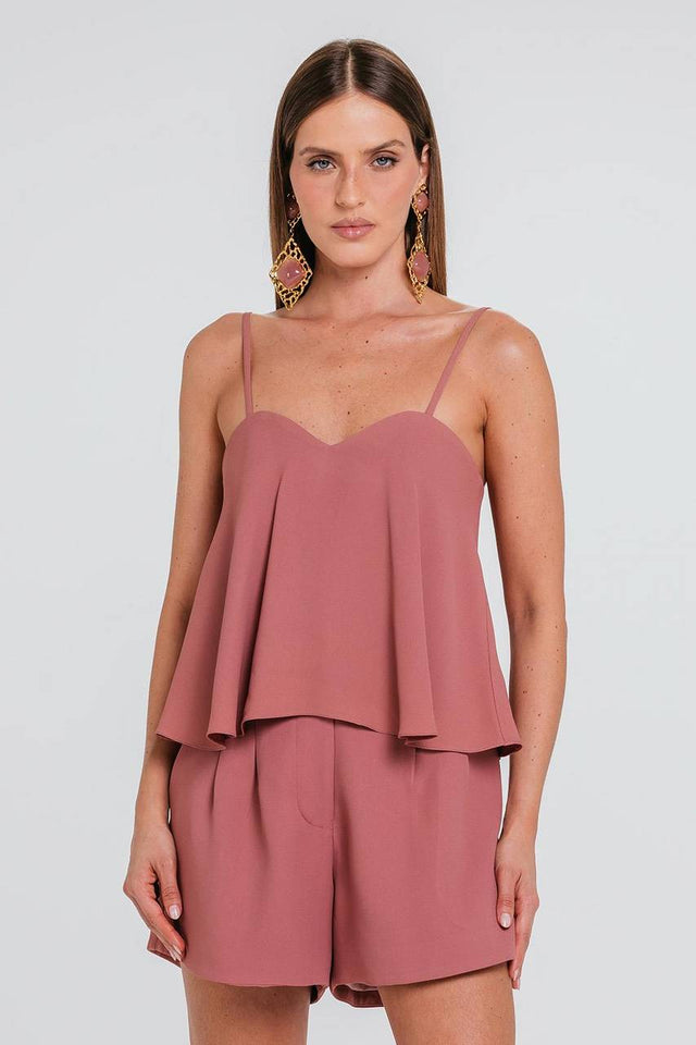 Top Estela - Malva