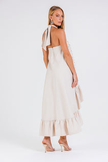 Vestido Solares - Areia