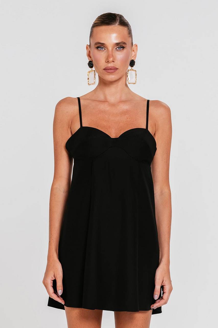 Vestido Amara - Preto