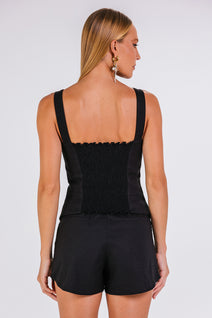 Colete Livia - Preto