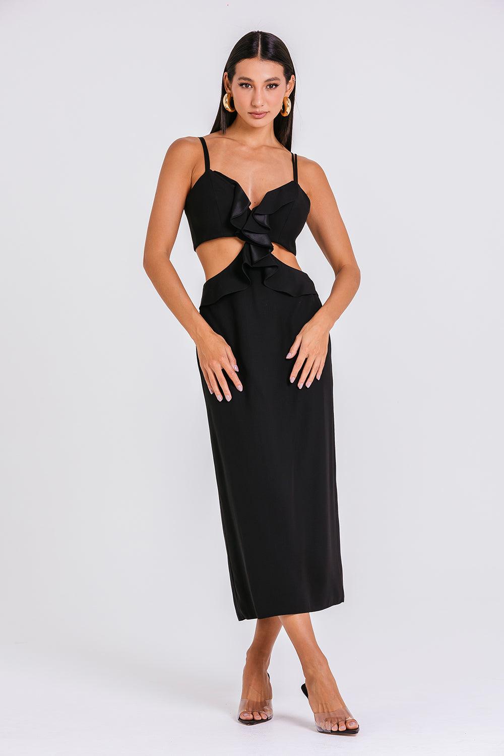Vestido Aurora - Preto