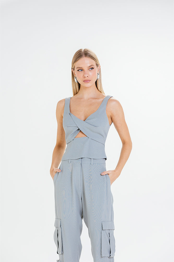 Blusa Elisa - Sage