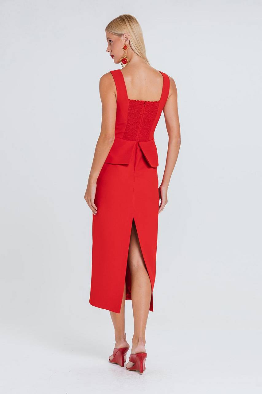 Vestido Cindy - Rouge
