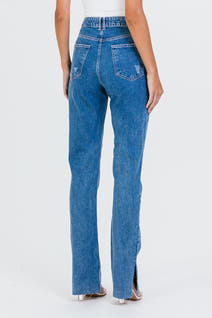 Calça Bela - Jeans Escuro
