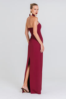 Vestido Deliane - Cabernet