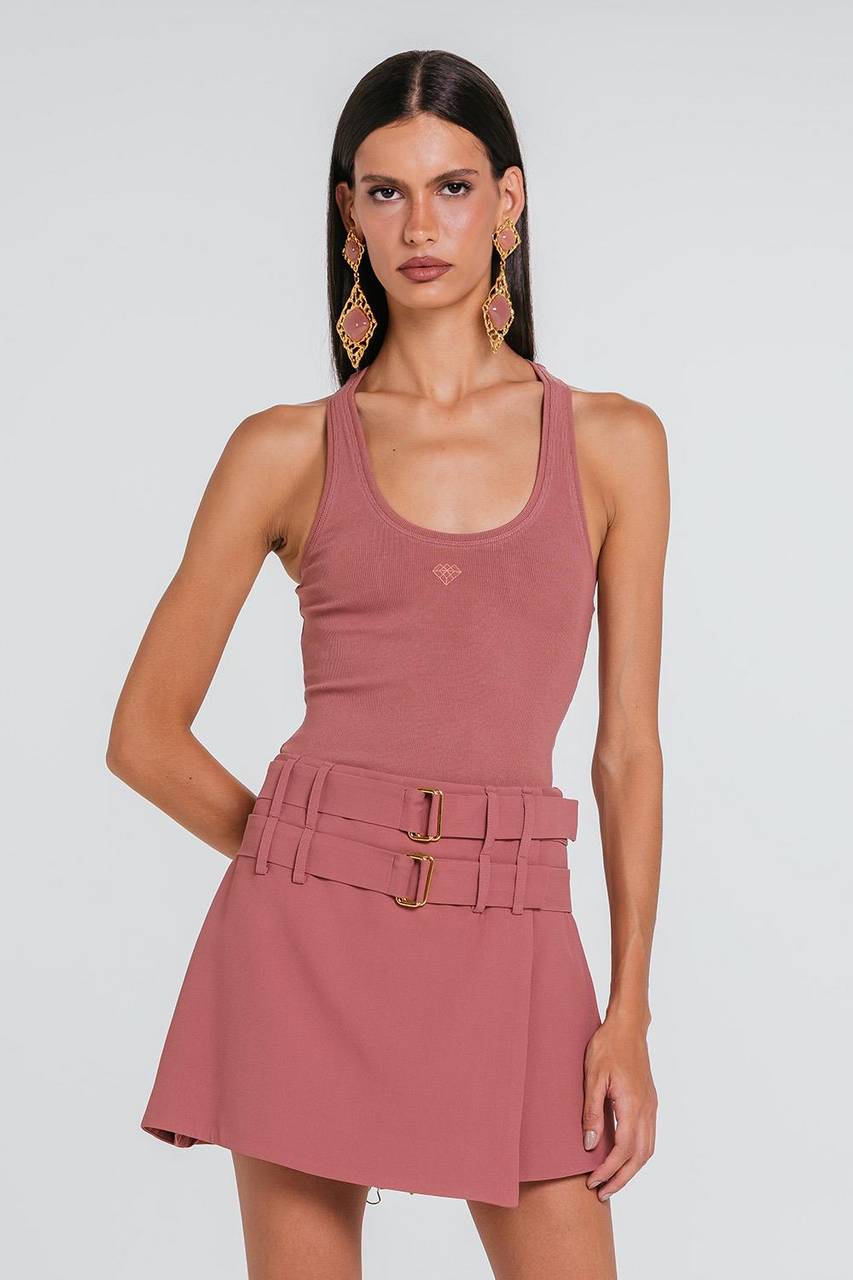 Short Saia Cali - Malva
