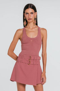 Short Saia Cali - Malva