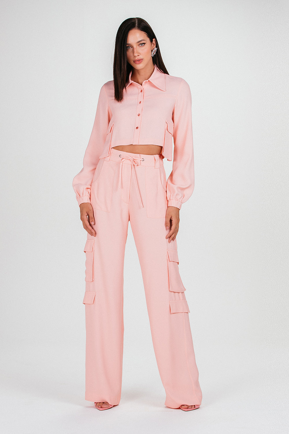 Camisa Lali - Peach
