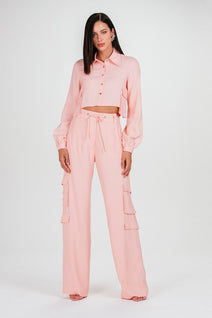 Camisa Lali - Peach