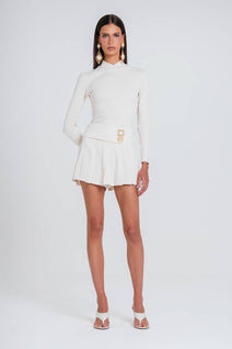 Short Saia Madelaine - Marfim