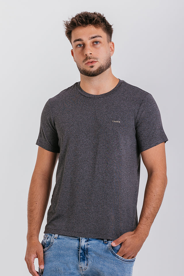 Camiseta Basic - Chumbo