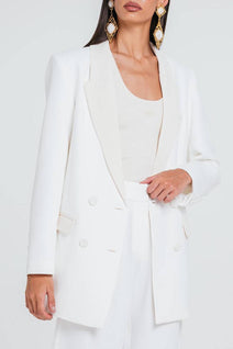 Blazer Fiorela - Off/marfim