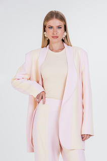 Blazer Onda - Banoffee/blush