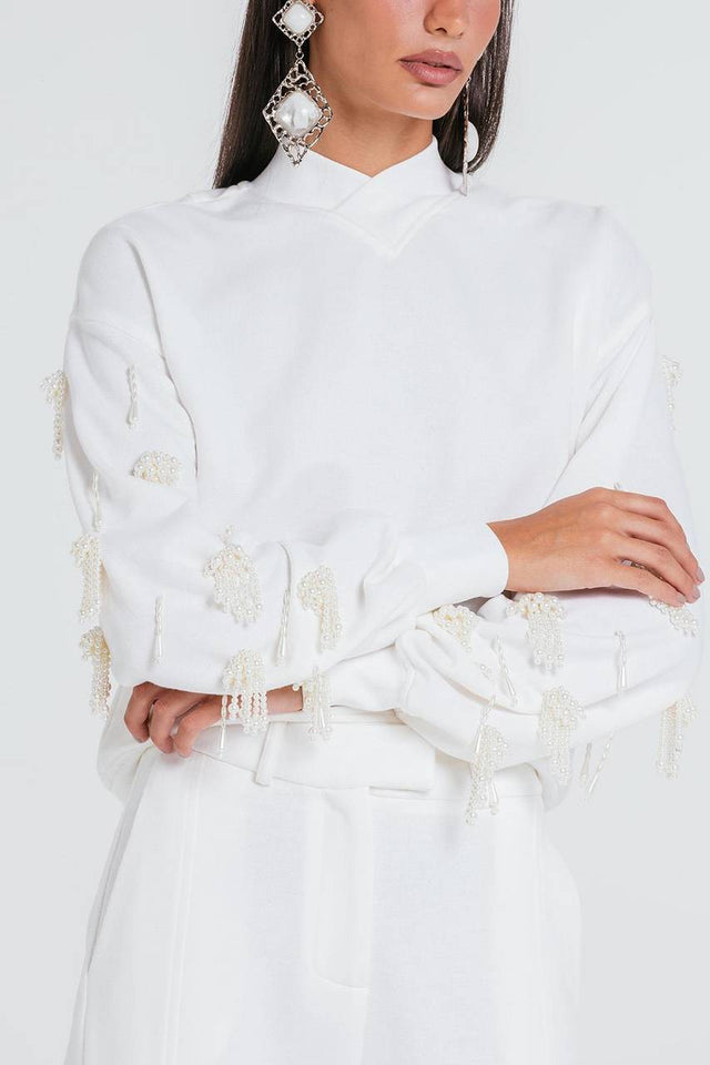 Moletom Nikita - Off White